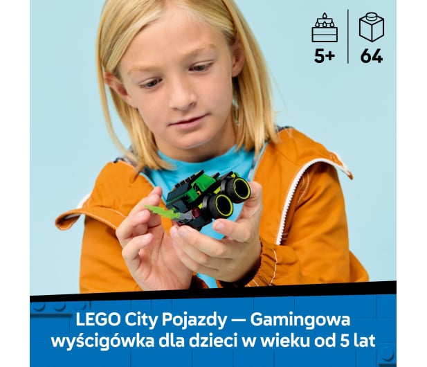 LEGO CITY 60484 Pojazdy — gamingowa wyścigówka - 1473495 - zdjęcie 7